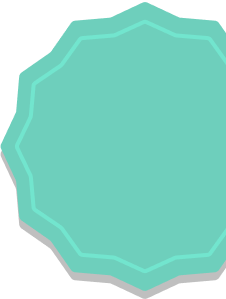 Green star decoration